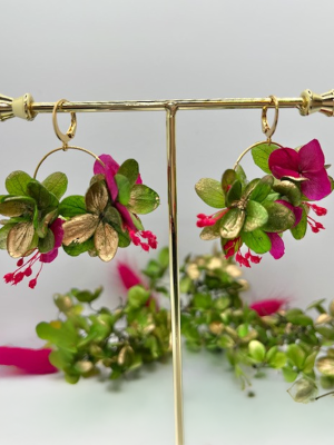 BOUCLES FLORALES SUNNY